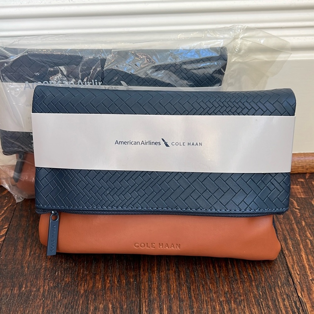 American Airlines by Cole Haan amenity kit. Brand New.